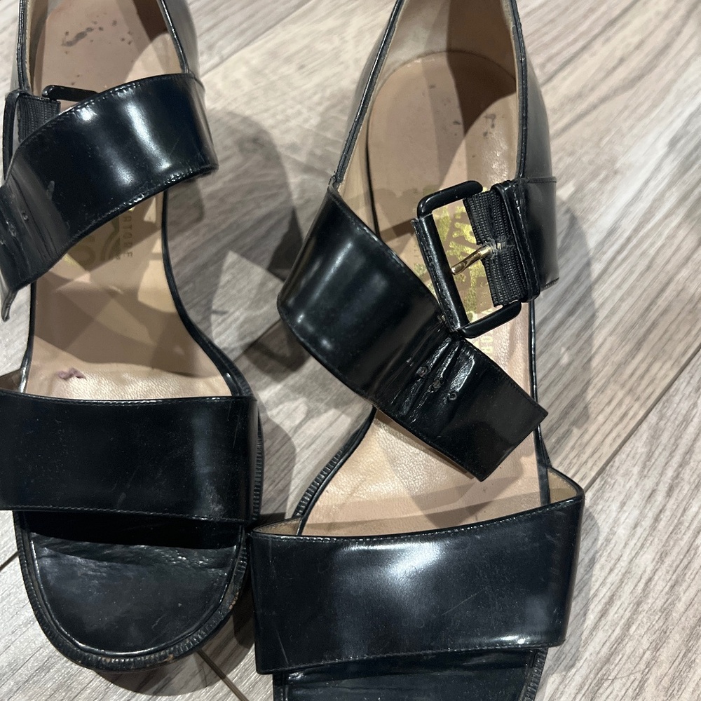 Black sandals